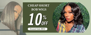 Cheap short bob wigs human hair factory