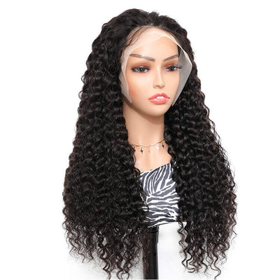 Morichy 13x4 Lace Frontal Wigs Human Hair Curly Lace Front Wig