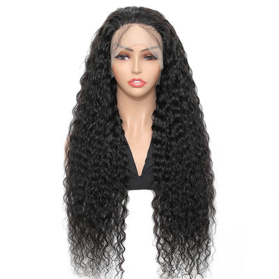Morichy Water Wave 13x6 Lace Front Wigs Pre Plucked 100% Virgin Human Hair Wig