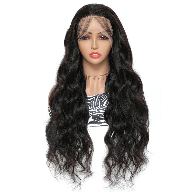 Morichy Body Wave Brazilian human hair transparent 13x4 lace front wig