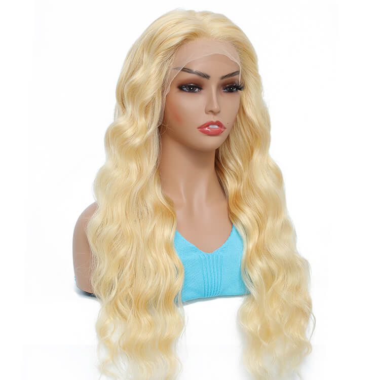 Morichy 613 Blonde Body Wave Human Hair 13x4 Lace Frontal Wigs 18-32inch