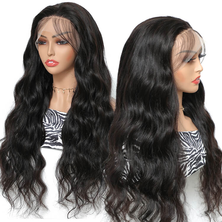 Body Wave Human Hair 13x4 Lace Frontal Wig - Morichy.com