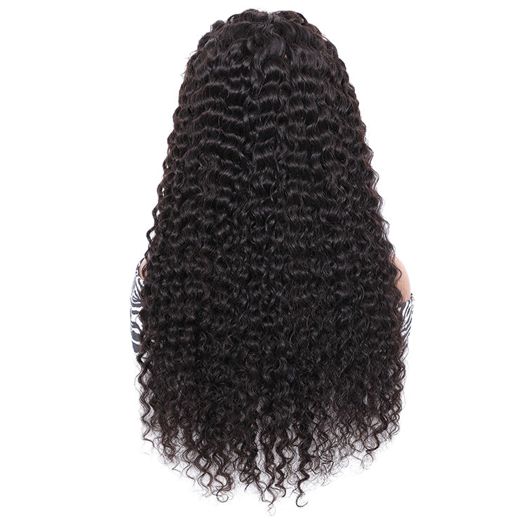 Morichy Curly Lace Front Wigs 13x6 Malaysian Lace Frontal Wigs Virgin Hair