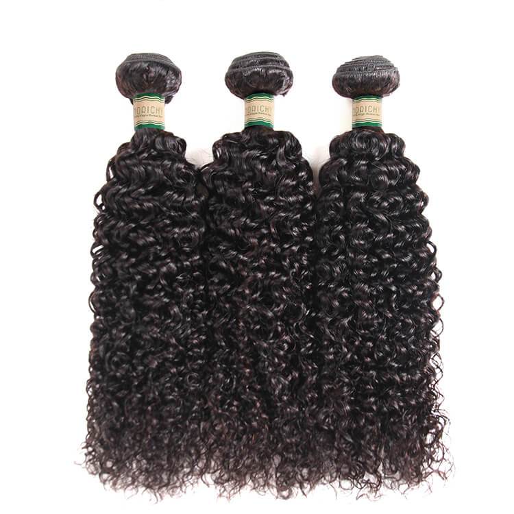 Morichy 3 Bundles Brazilian Curly Remy Human Hair Extensions 300g/Lot