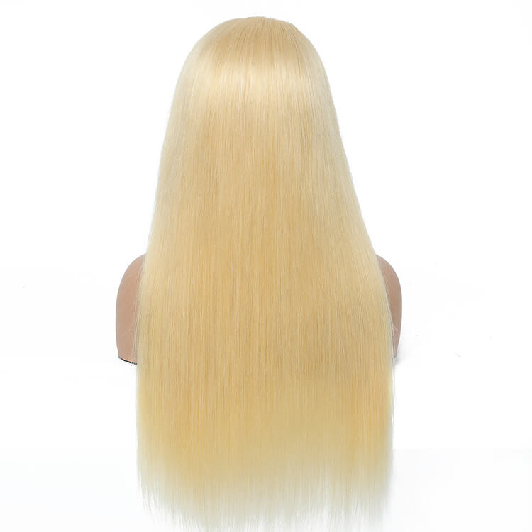 Straight Human Hair 613 Blonde 13x4 Lace Front Wigs - Morichy Hair