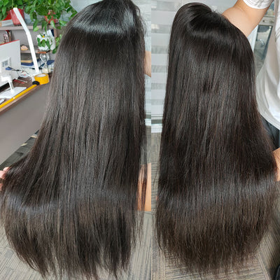 Straight Human Hair 13x4 Lace Frontal Wig - Morichy Hair
