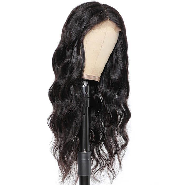 Morichy Transparent 5x5 Lace Closure Body Wave Peruvian Virgin Hair Wigs 18-30in