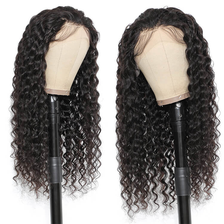 Morichy Deep Wave 13x4 Lace Frontal Remy Human Hair Wig